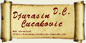 Đurašin Čučaković vizit kartica